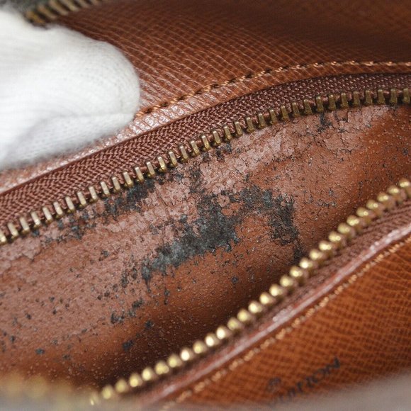 356387L Louis Vuitton Crossbody Bag Jeune Fille PM Brown Monogram - Picture 7 of 8